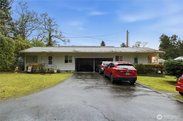 Front of Units A & B