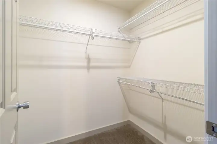 Walk-in Closet Off of Primary Bath