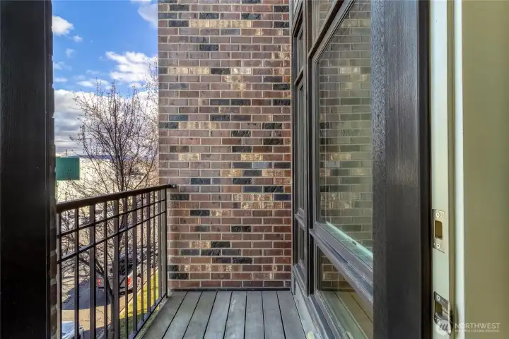 Balcony Off of Primary Bedroom