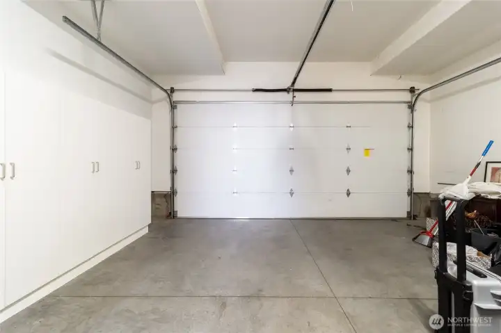 Bonus Storage Cabinets in Garage