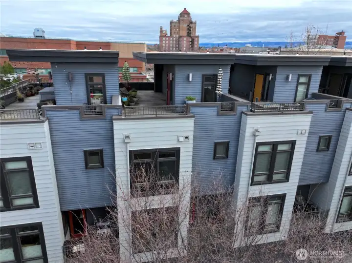 Designed for Privacy Between Rooftop Decks