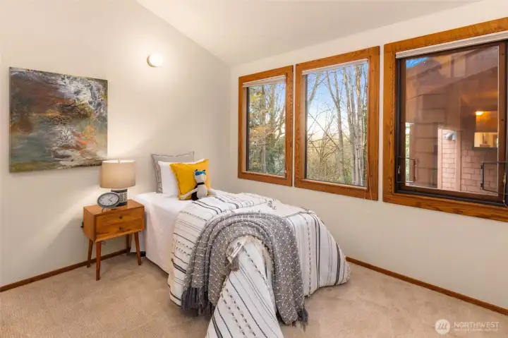 One of two main level bedrooms.