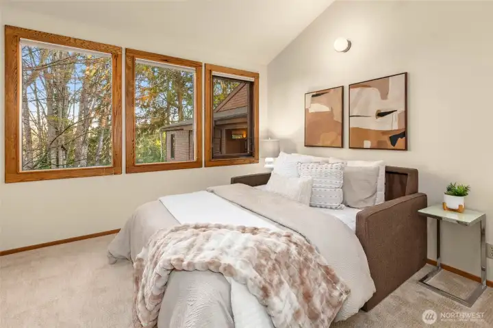 Two of two main level bedrooms.