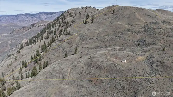 Yellow lines are approximate