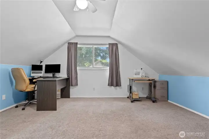 Third bedroom upstairs is currntly being used as an office.