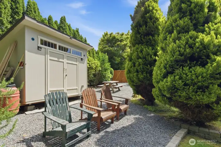 Spacious outbuilding