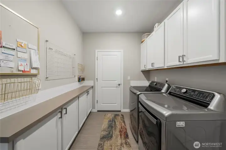 Laundry area