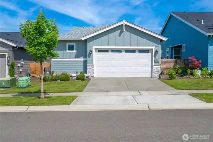 2 car garage.