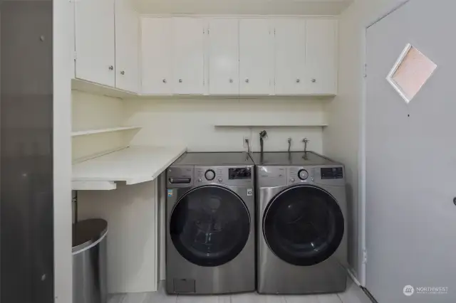High-end washer dryer stay with the home.
