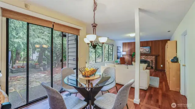 Great room design offering open sight lines to the den with walls of windows offering tons of natural light!