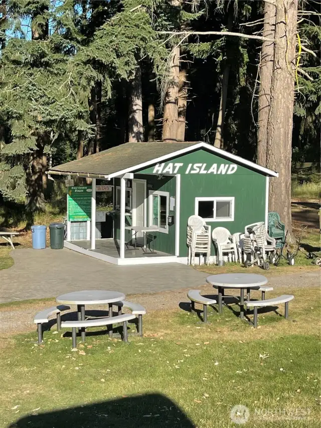 USGA Rated Golf Course with Golf Caddy Shack.   Play on your own, or join one of the many tournaments hosted.
