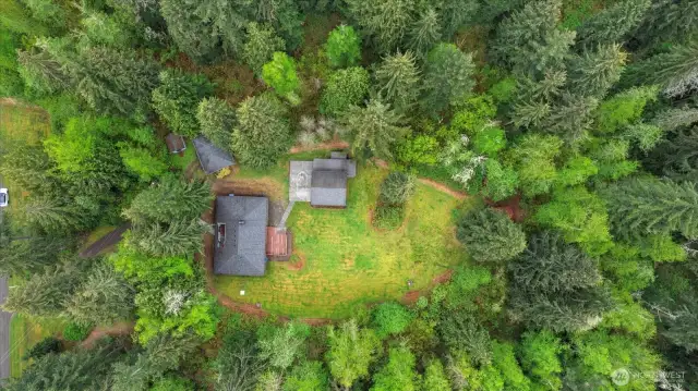 The expanse of this property allows you to expand.