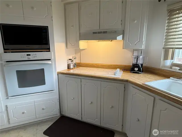 Microwave and built in oven