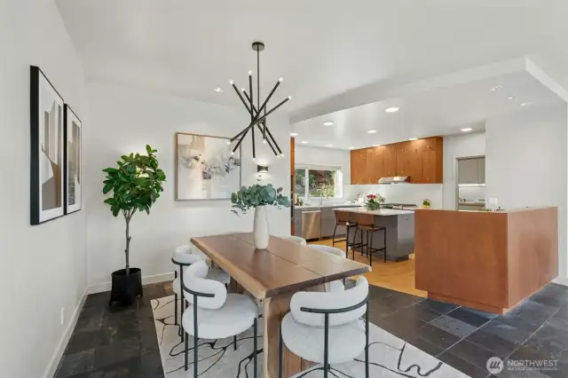 Elegant dining room