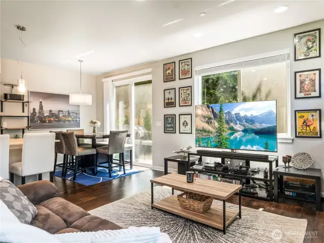Open Concept Living room