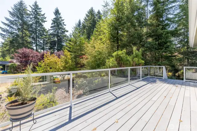 Deck off of iving Room