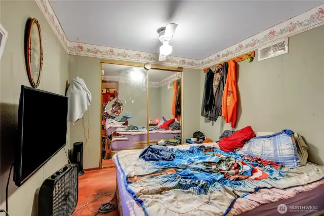 one of the bedrooms
