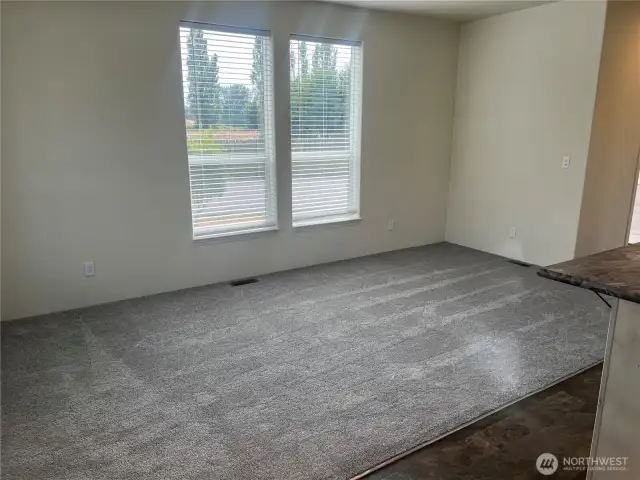 Living room prior to move in.
