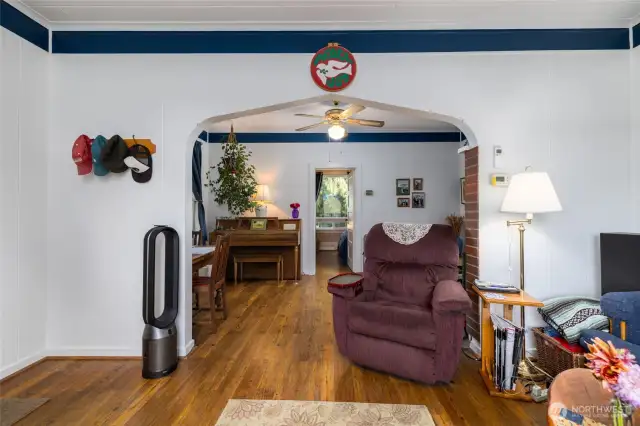 Charming arched doorways.