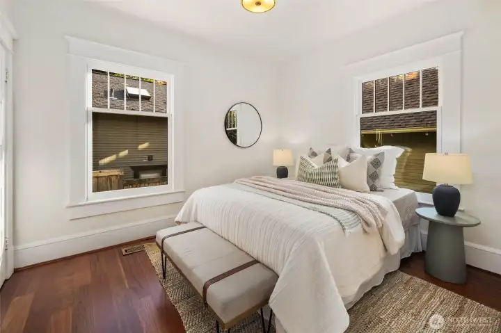 Main floor bedroom