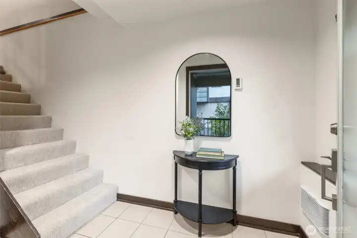 Roomy entry way with garage access. Fresh carpet throughout!