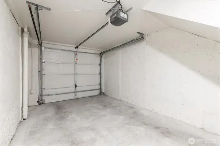 Lots of room for parking and/or storage