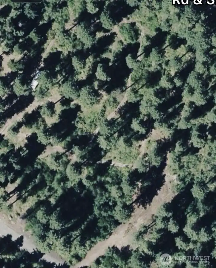 Aerial view of property