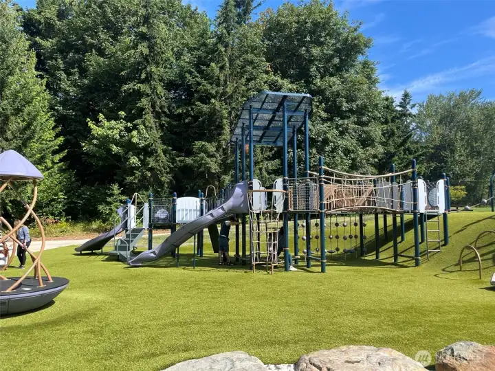 Morill Meadows Park across the street