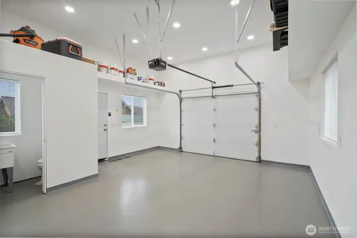 Finished Garage