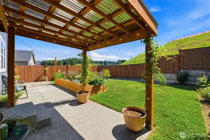 Lovely covered space