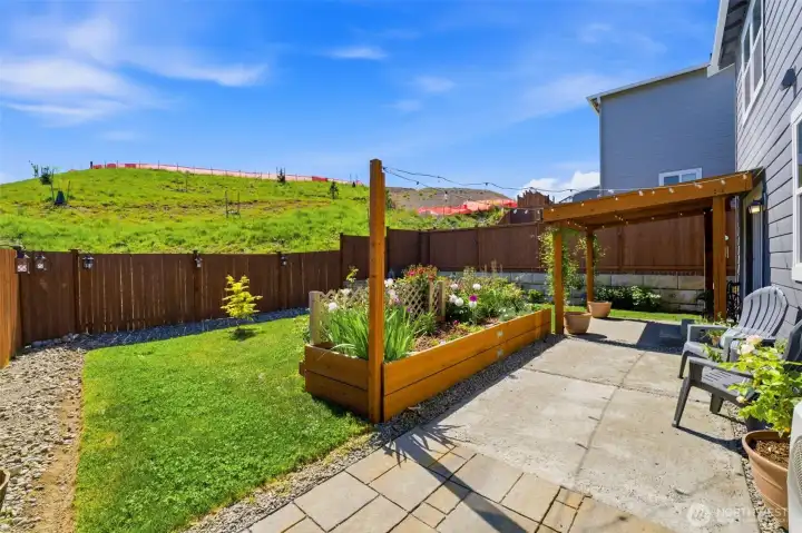 beautiful garden space