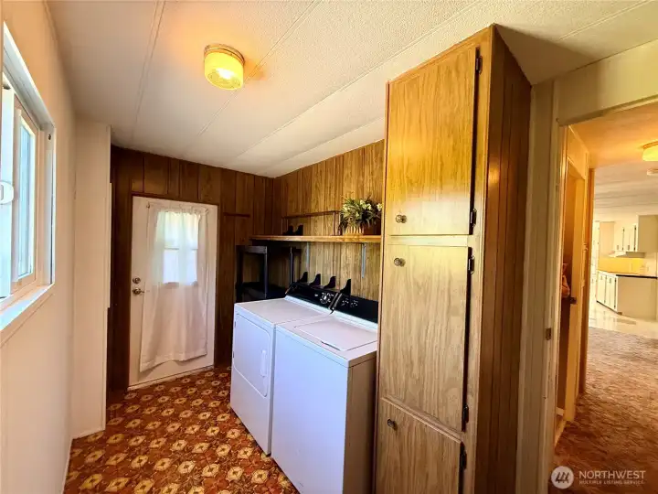Laundry/utility room.