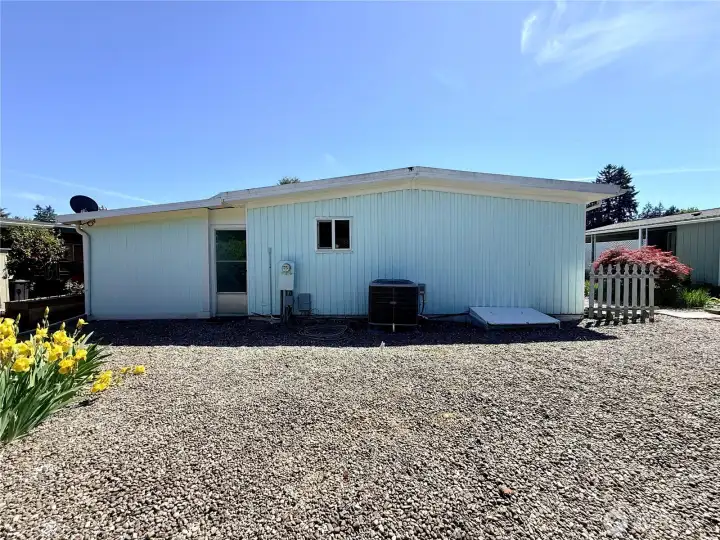Back of home