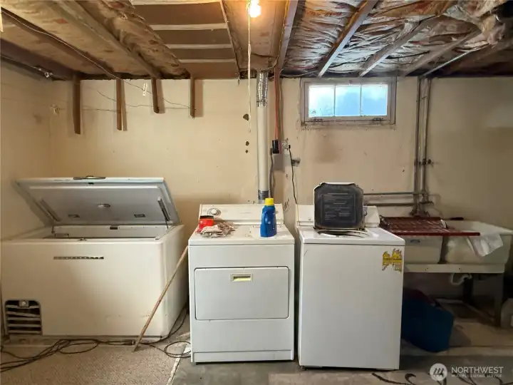 Basement Laundry / Utility Area Basement Laundry / Utility Area