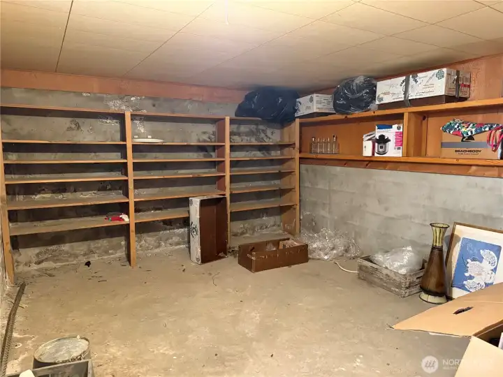Basement Storage Basement Storage