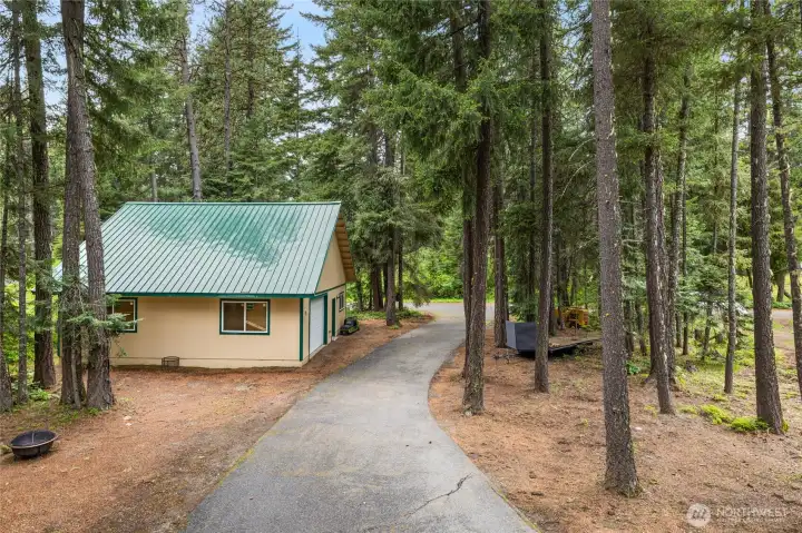 Just shy of a 1/2 Acre of property.