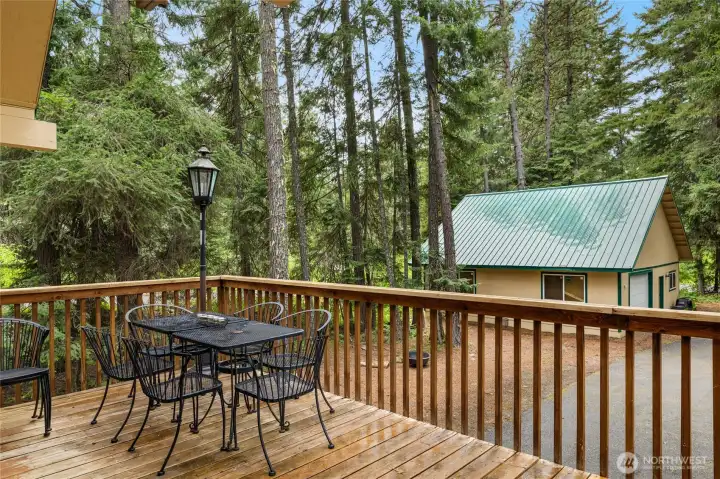 A corner lot in this small private and quiet community.
