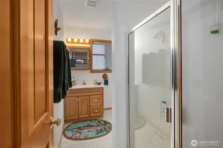 Bathroom for the main floor.