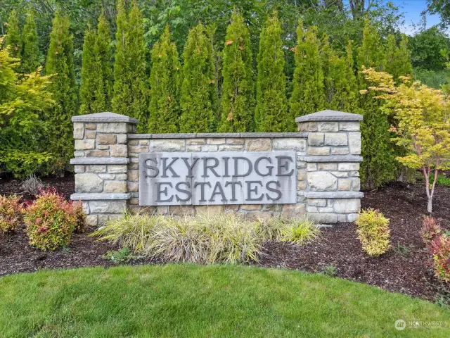 Skyridge Estates community