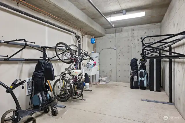 Extra storage in garage