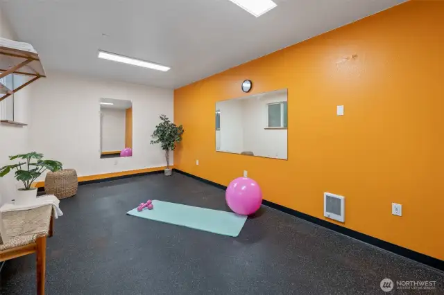 Gym or creative space.