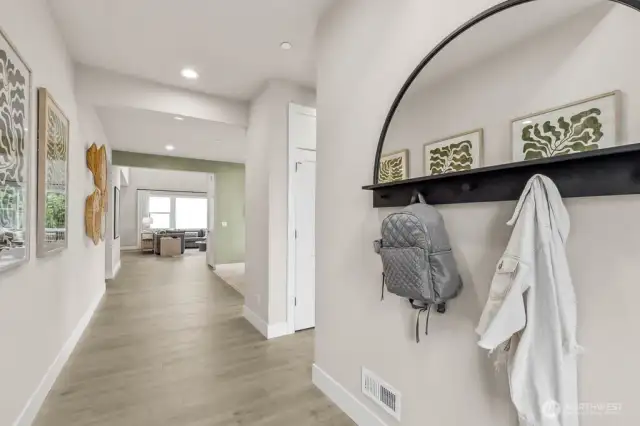 Large, Wide Entry.  Photos are for representational purposes only.  Colors and options may vary.