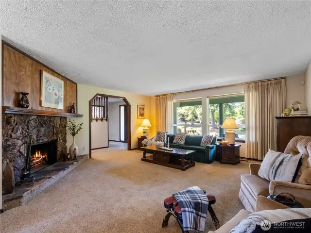 The Living room is perfect for those large parties with room for many guests.