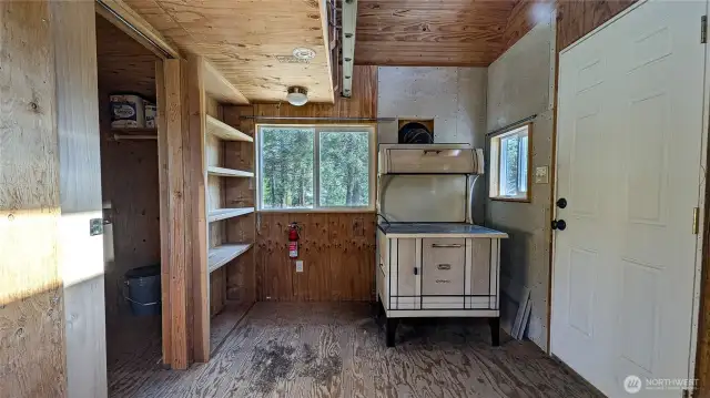 There is a loft too!