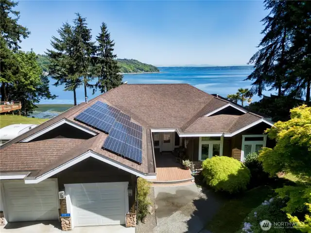 Solar panels installed in April 2021 by Artisans Electric