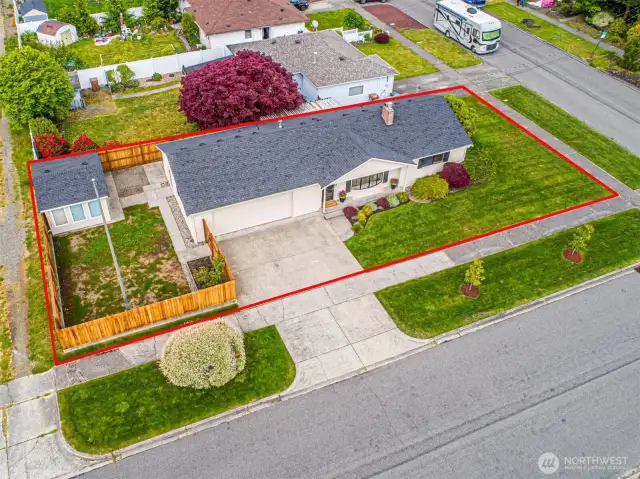 You'll be impressed by the condition of the home.  Plenty of room for the gardener here.