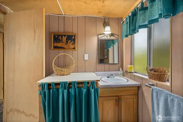 Bathroom.