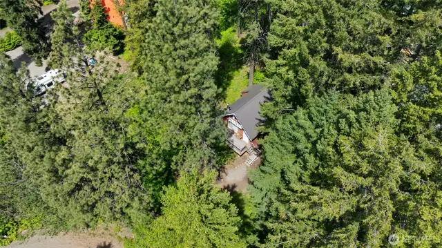 Aerial view.