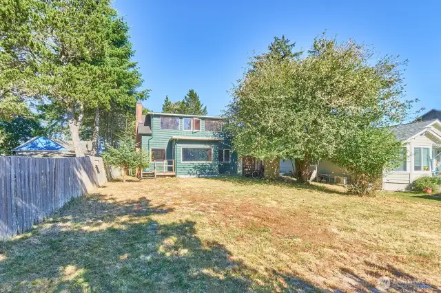 Big back yard