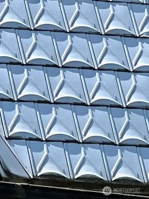 Period metal shingles